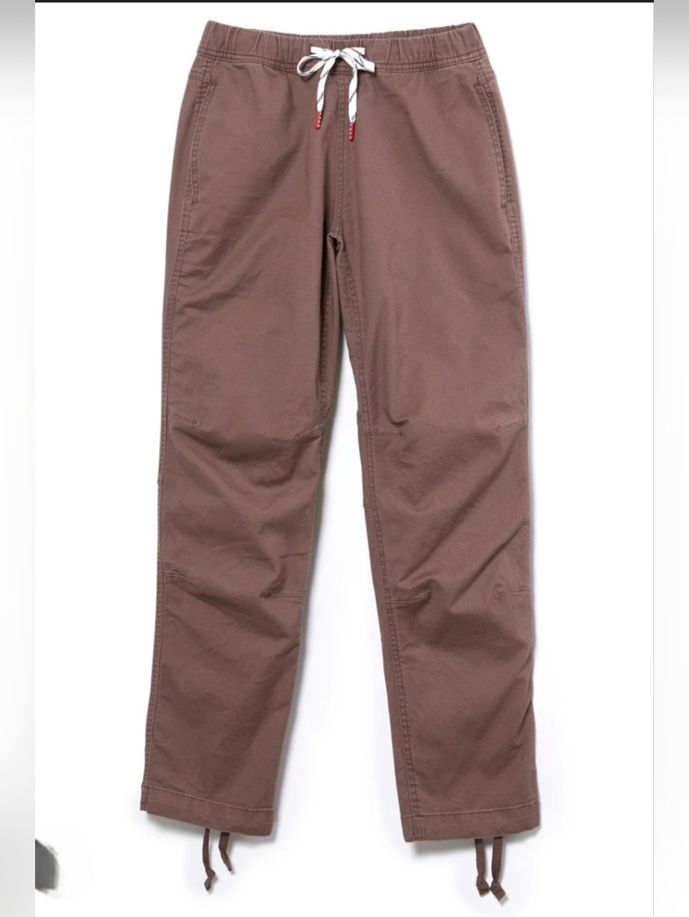 Topo Designs Women's Straight Leg Pants in Mauve Brown
